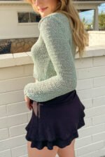 Loose Knit Cardigan - Image 10